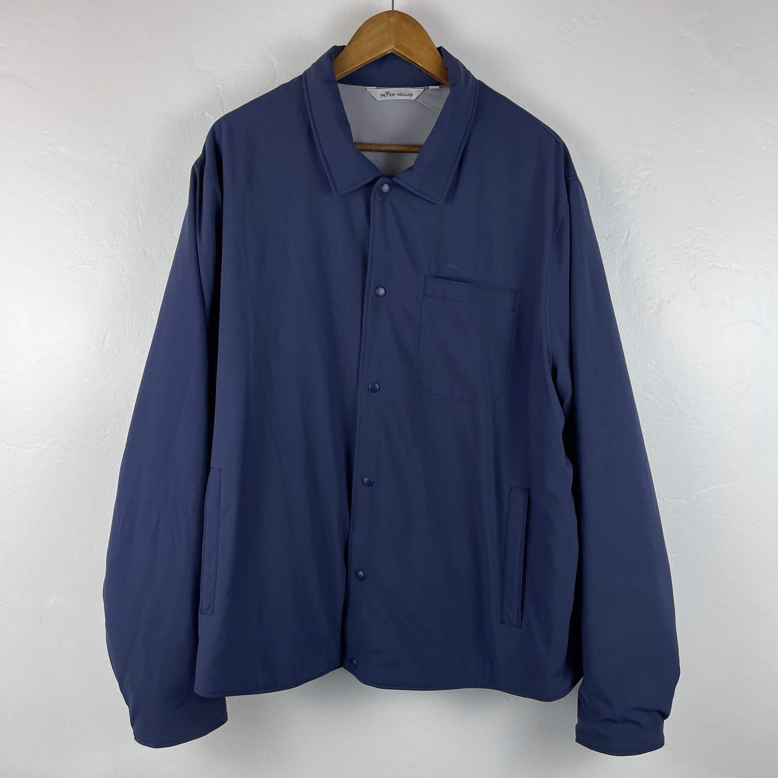 Peter Millar Insulated Golf Field Soft Touch Jacket Stretch Waterproof Mens 2XL