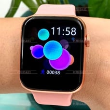 rosegold smartwatch ios android galaxy