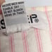 Esleep 90's Vintage Pink Baseball Jersey Flannel Sleep Shirt Graphic Print OS