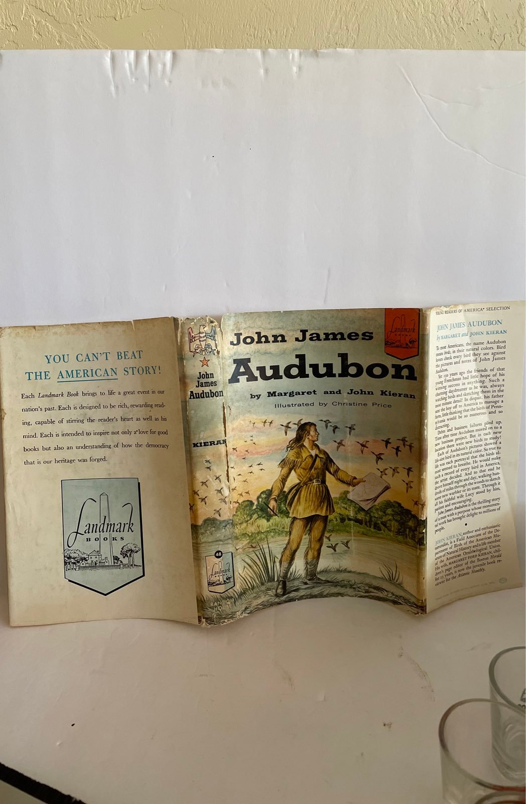 Children's book John James Audubon Landmark Book #48 Margaret & John Kieran