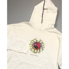Madhappy Yin Yang Hoodie Women's S White Eclipse NEW