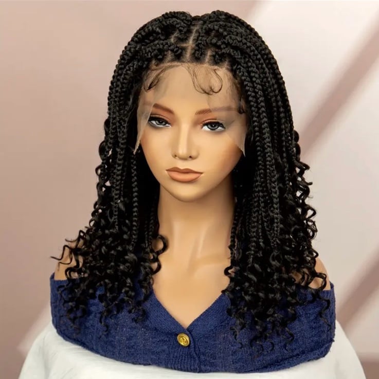 16 Inch braid wig