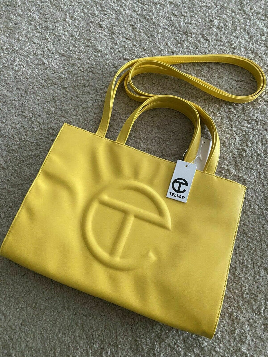 Telfar Shopping Bag Large Yellow