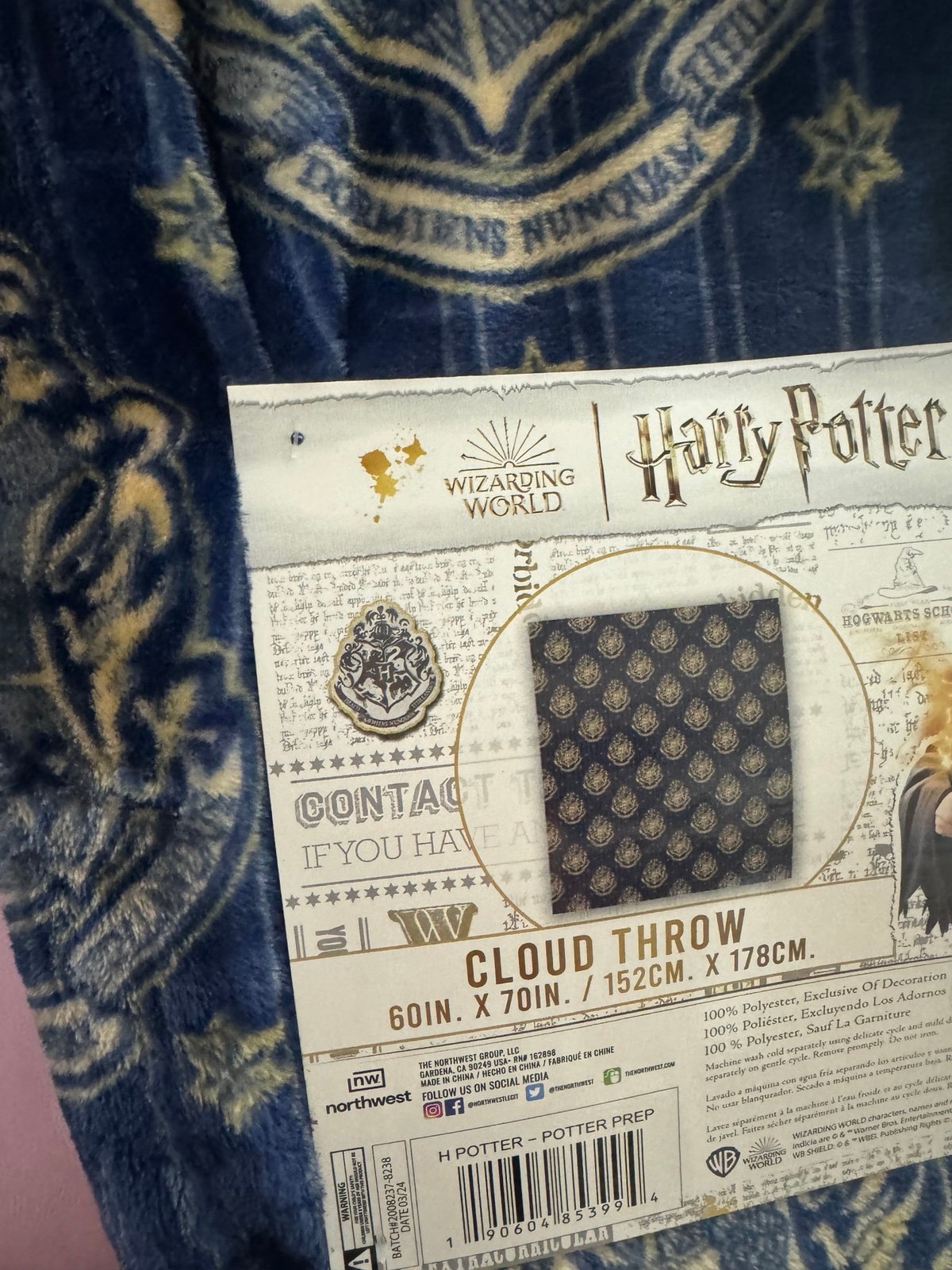 Harry Potter throw