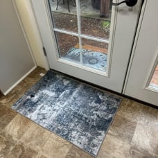 5x7 Area Rugs - Machine Washable Rugs for Living Room, Gray Modern Area Rug