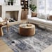 5x7 Area Rugs - Machine Washable Rugs for Living Room, Gray Modern Area Rug