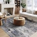 5x7 Area Rugs - Machine Washable Rugs for Living Room, Gray Modern Area Rug