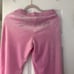 Juicy Couture Velvet Tracksuit in Rose Pink - Size s