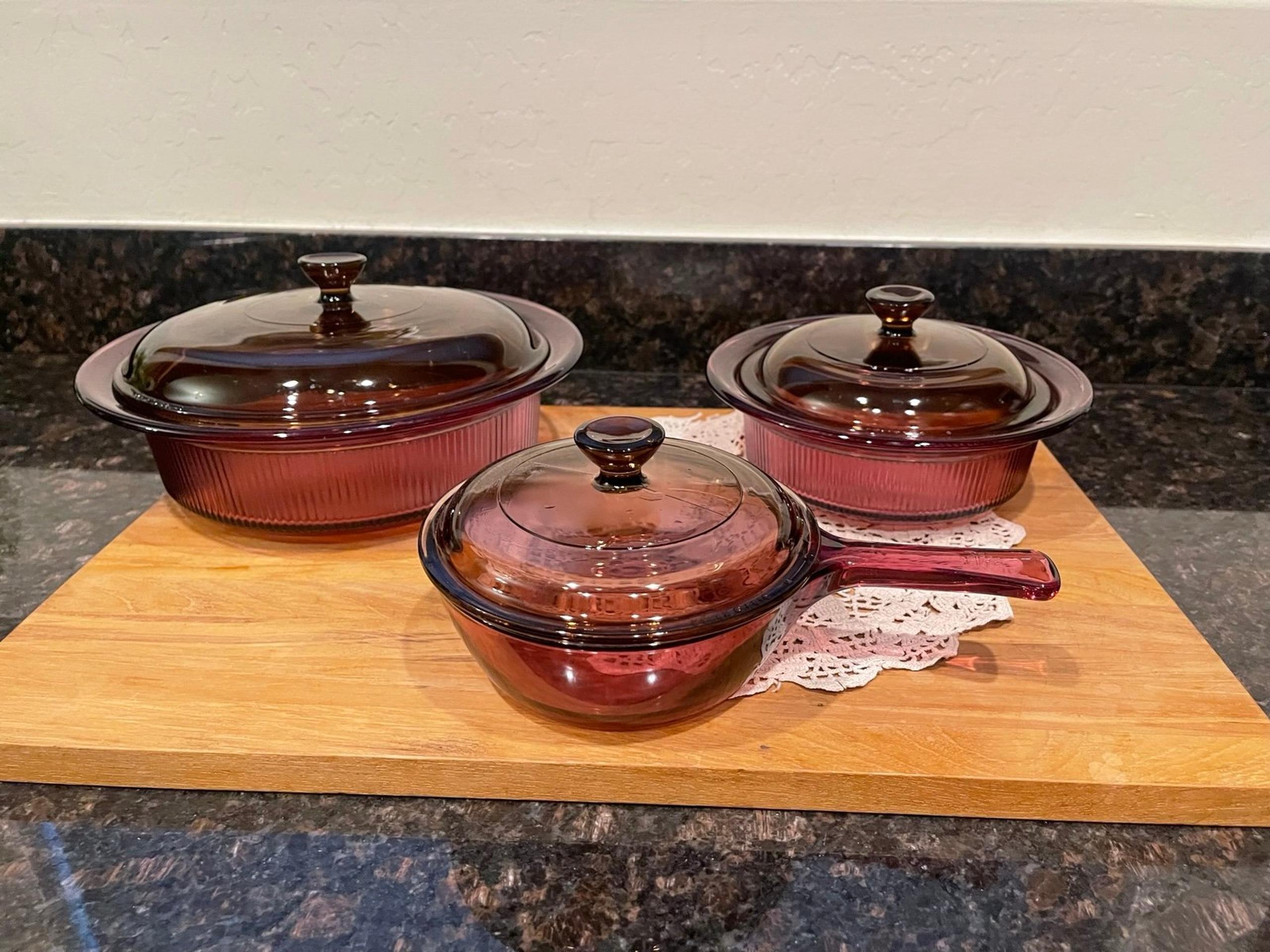 6 piece vintage casserole set - Vision