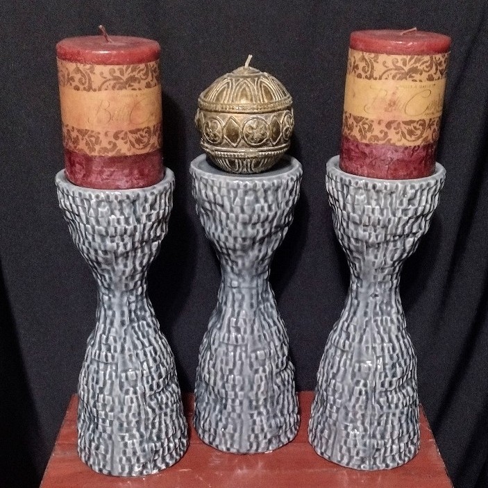 Candle Pillar Holders, 10 Tall