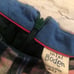 Mini Boden plaid dog Pinnie