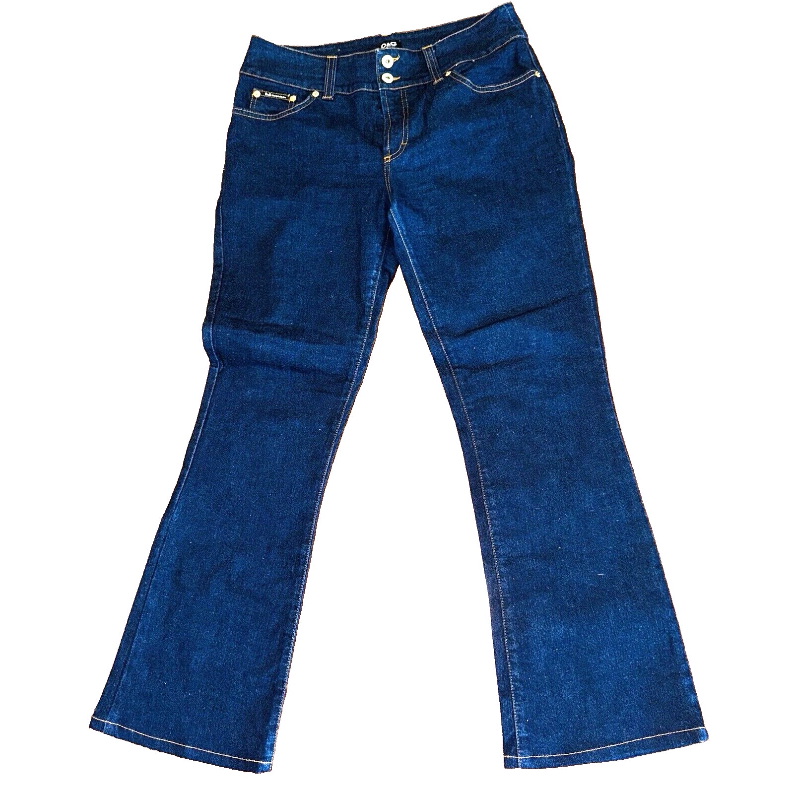 Vintage Dolce & Gabbana Denim Blue Jeans sz 12 / 45 Length 29 Boot Cut EUC