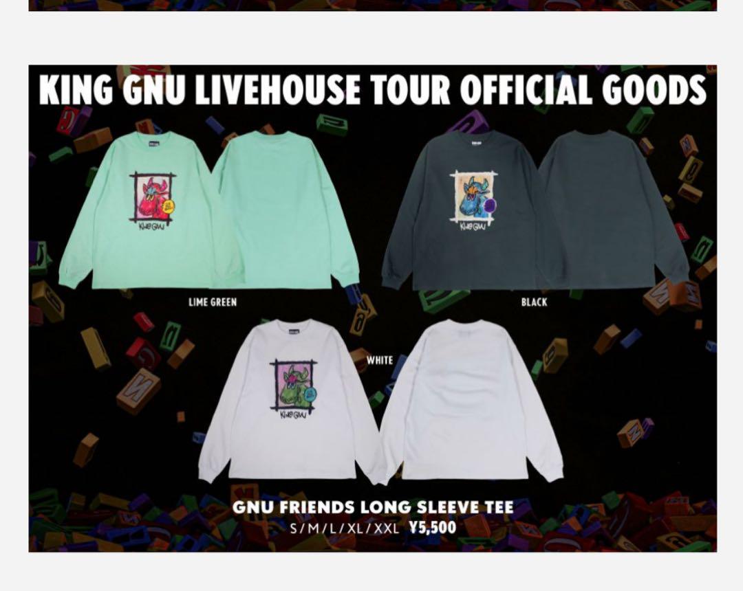 2025年新作アイテムが続々登場 Gnu King GNU TEE SLEEVE LONG FRIENDS トップス