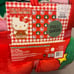 Hello Kitty Pink Red Christmas Plush Blanket