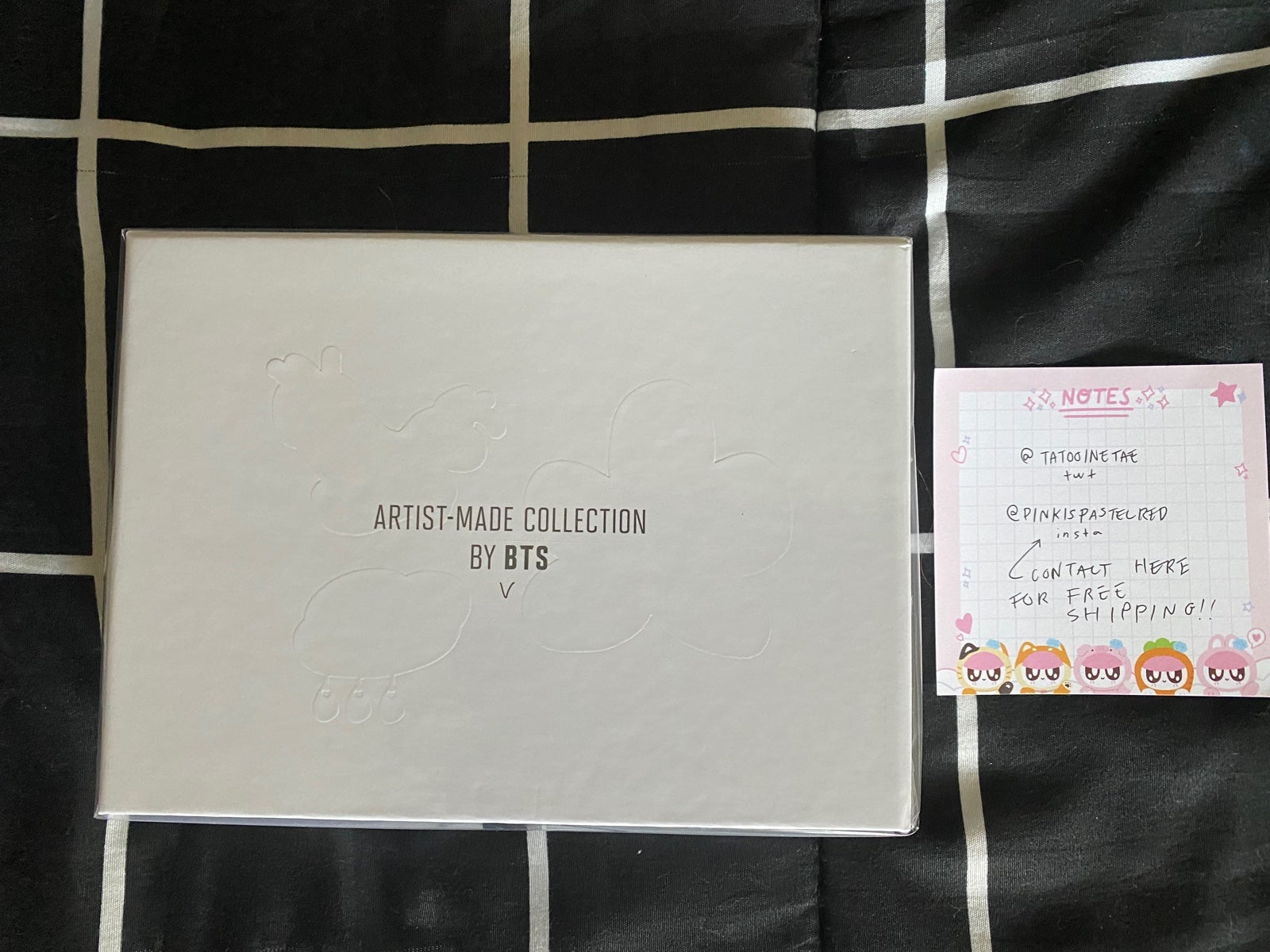 [SEALED] BTS Artist Made Collection V brooch set