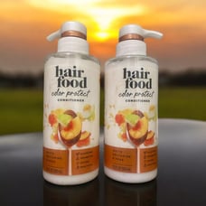 Lot Of 2 Hair Food White Nectarine & Pear, Color Protect Conditioner, 10.1 Oz