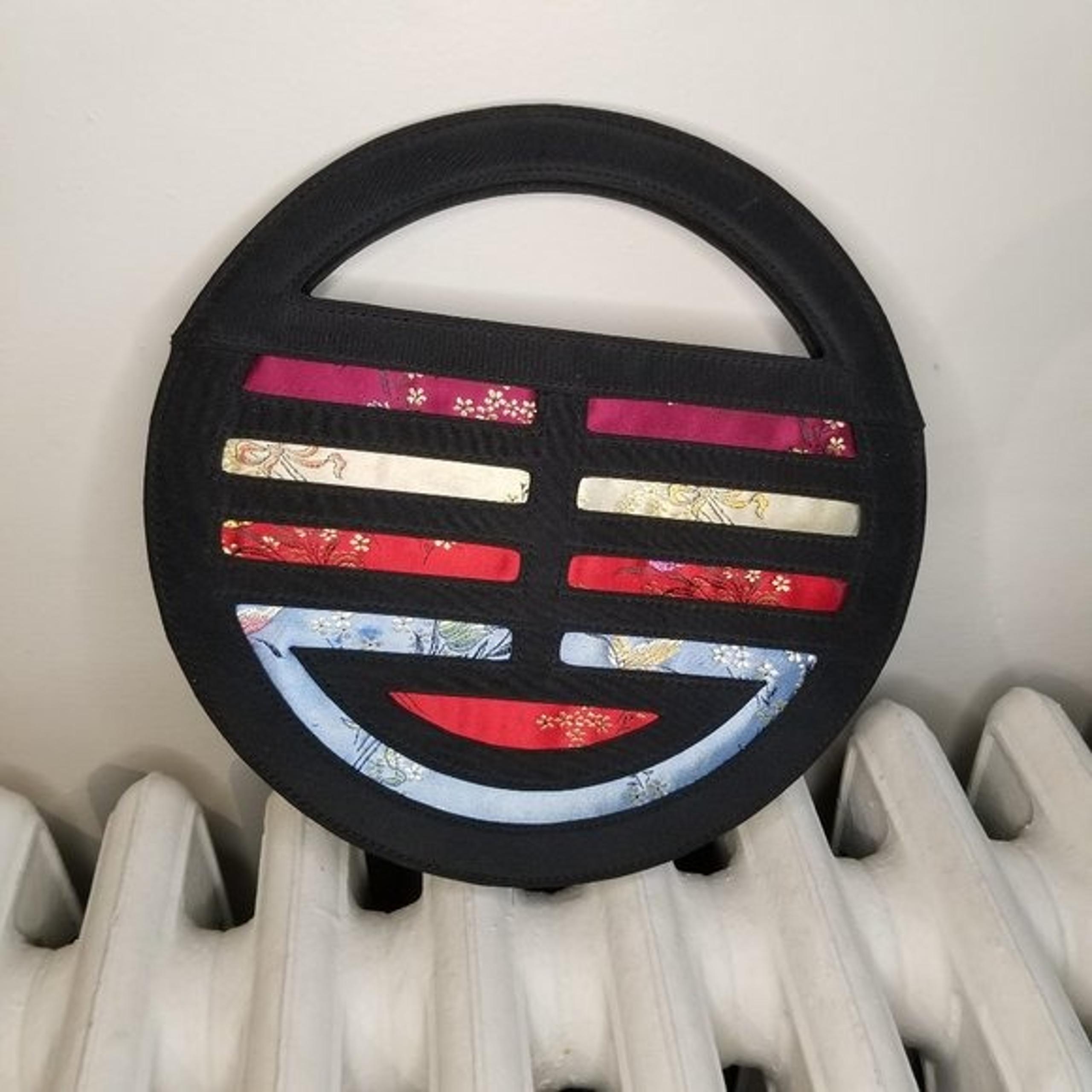 Vintage 90s Japanese Lantern Handbag