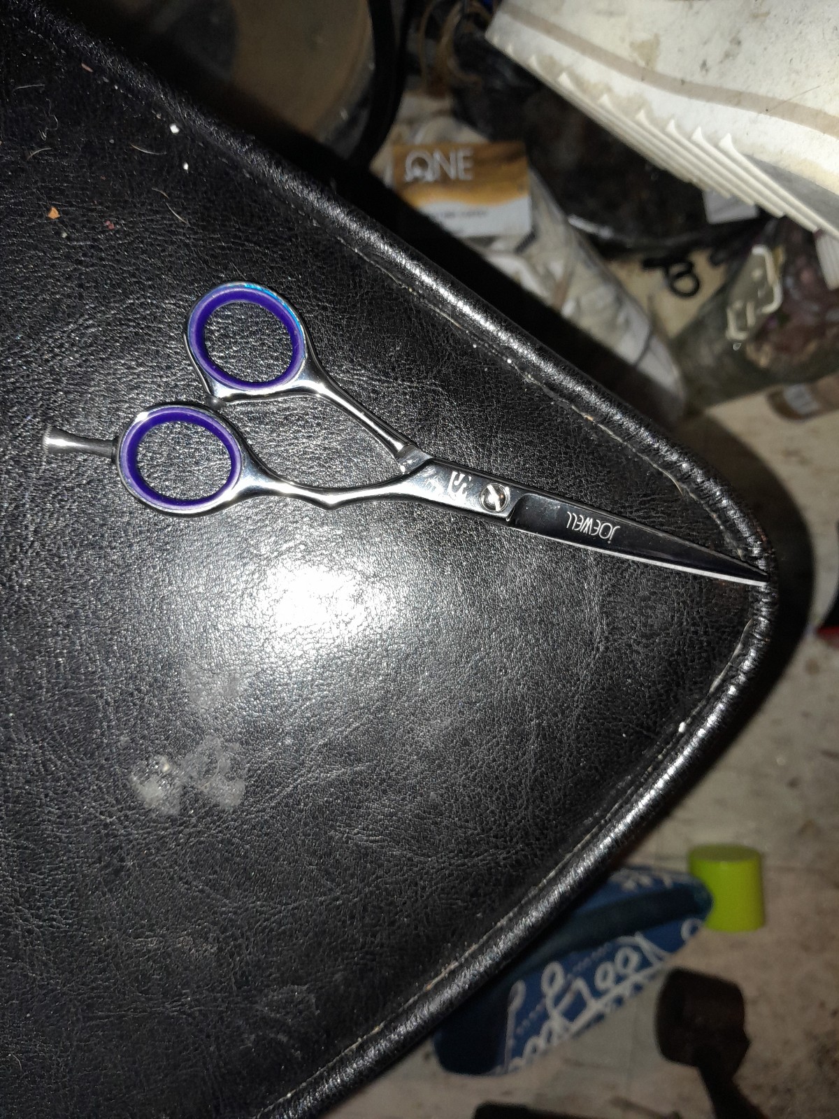 Pair of Joel hair cutting shears and scissors