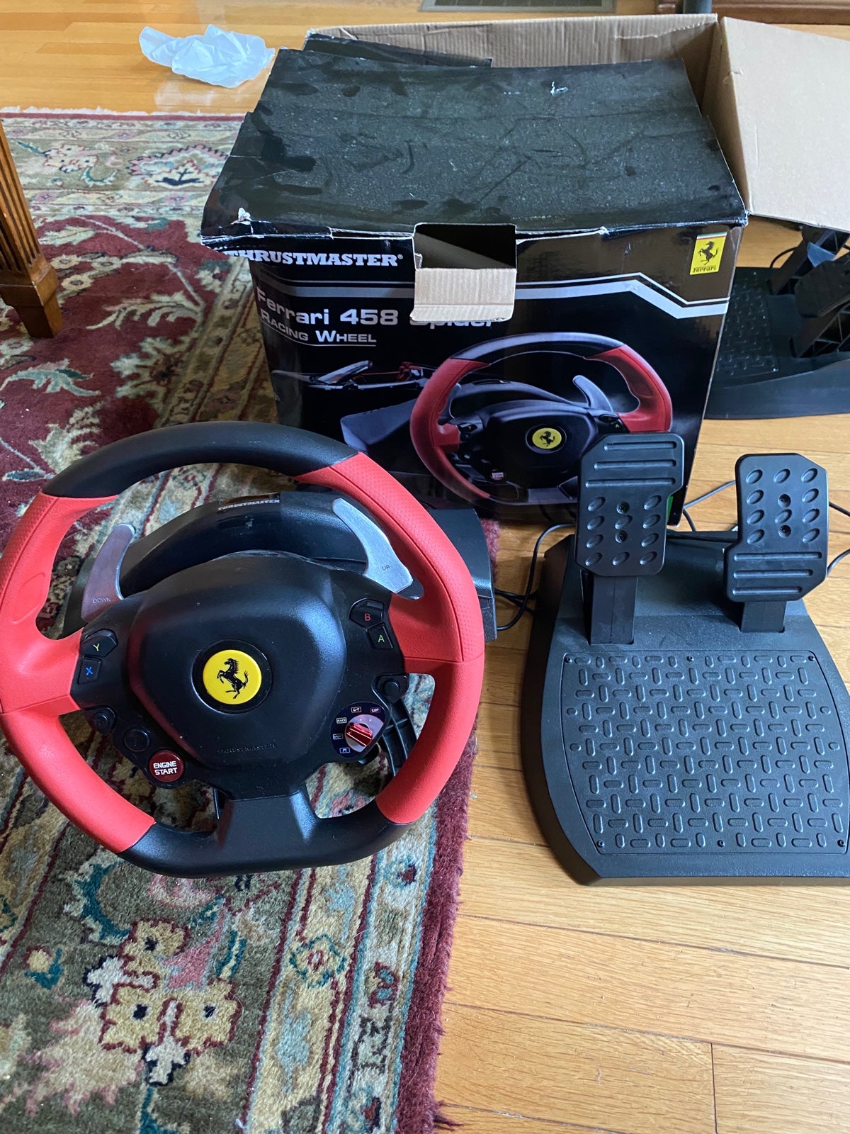 thrustmaster ferrari 458 spider racing wheel FOR XBOX