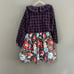 NWT As Little As Supernova Checked Overlay Dress Sz 5/6