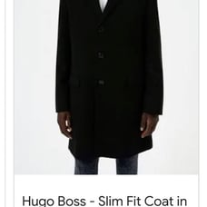 Hugo boss saks fifth avenue cashmere suit coat