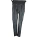 SPANX MOTO Metallic Gray Leggings in S