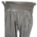 SPANX MOTO Metallic Gray Leggings in S