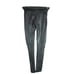 SPANX MOTO Metallic Gray Leggings in S