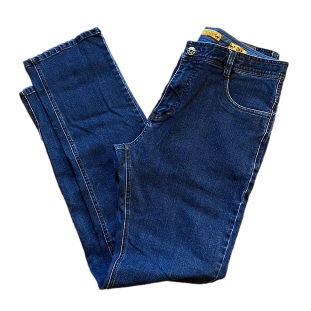 ENZO TOVARE MEN'S 5 POCKET CASUAL PANT SIZE: 34 - BLUE JEANS (Surfer 12)