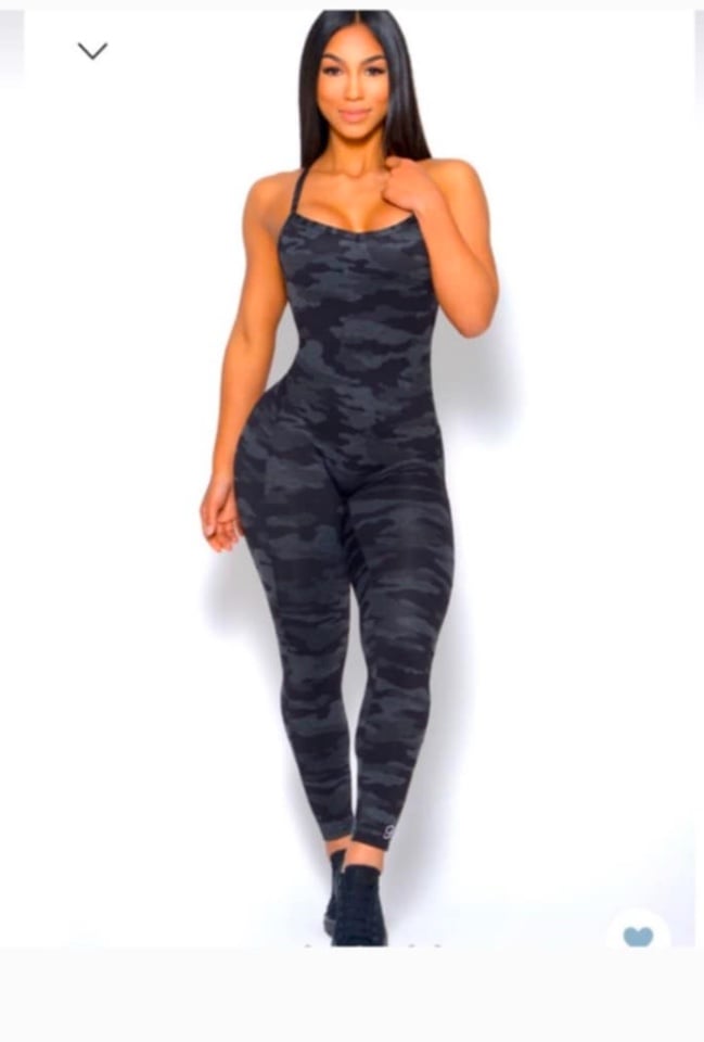 Bombshell Camo Bodysuit Size XL