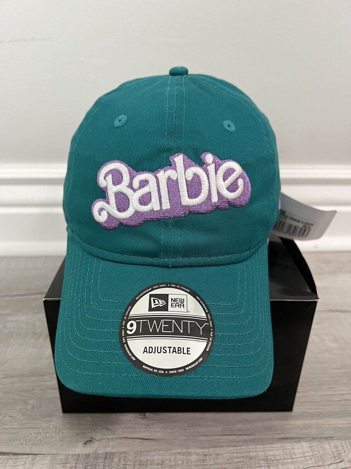 NEW ERA 9TWENTY BASEBALL HAT BARBIE The MOVIE ADULT ADJUSTABLE Green CAP Japan