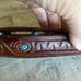 Vintage hand carved Māori tekoteko wood canoe