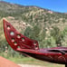 Vintage hand carved Māori tekoteko wood canoe