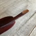 Vintage hand carved Māori tekoteko wood canoe