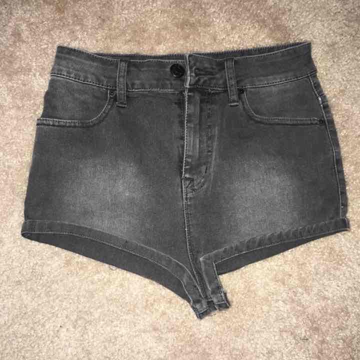 Urban Outfitters high rise black shorts