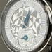 SuperGroupies Witcher 3 Wild Hunt Ciri Model Watch Silver Sub Dial Leather Band