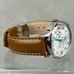 SuperGroupies Witcher 3 Wild Hunt Ciri Model Watch Silver Sub Dial Leather Band