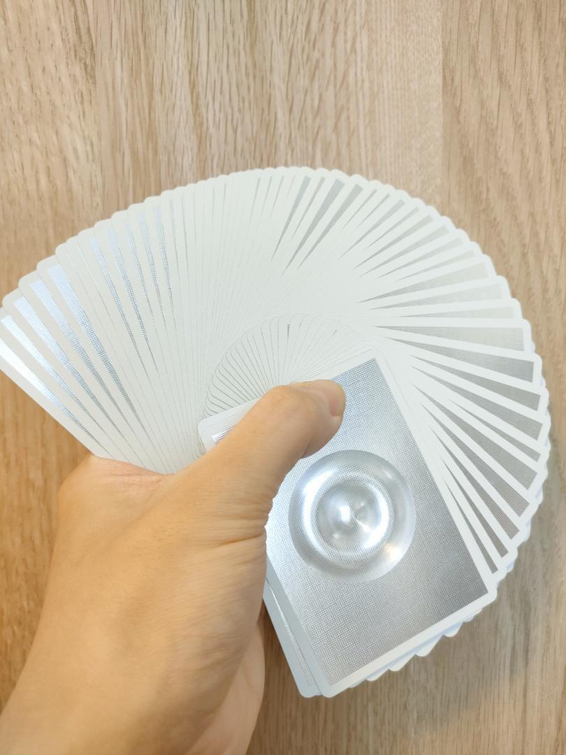 Curved Mirror Playing Cards