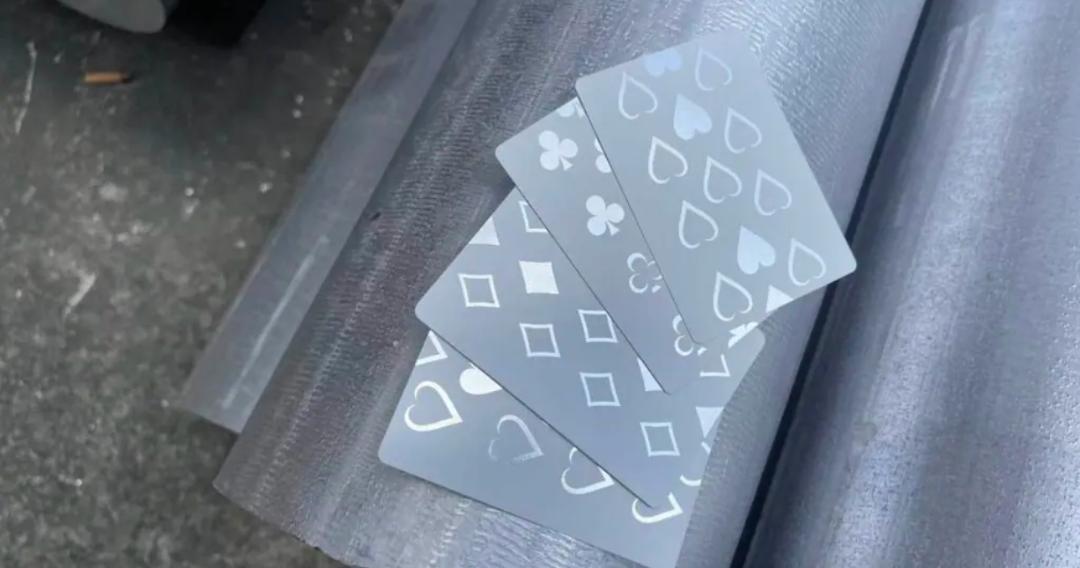 Curved Mirror Playing Cards Set of 3, brand new.