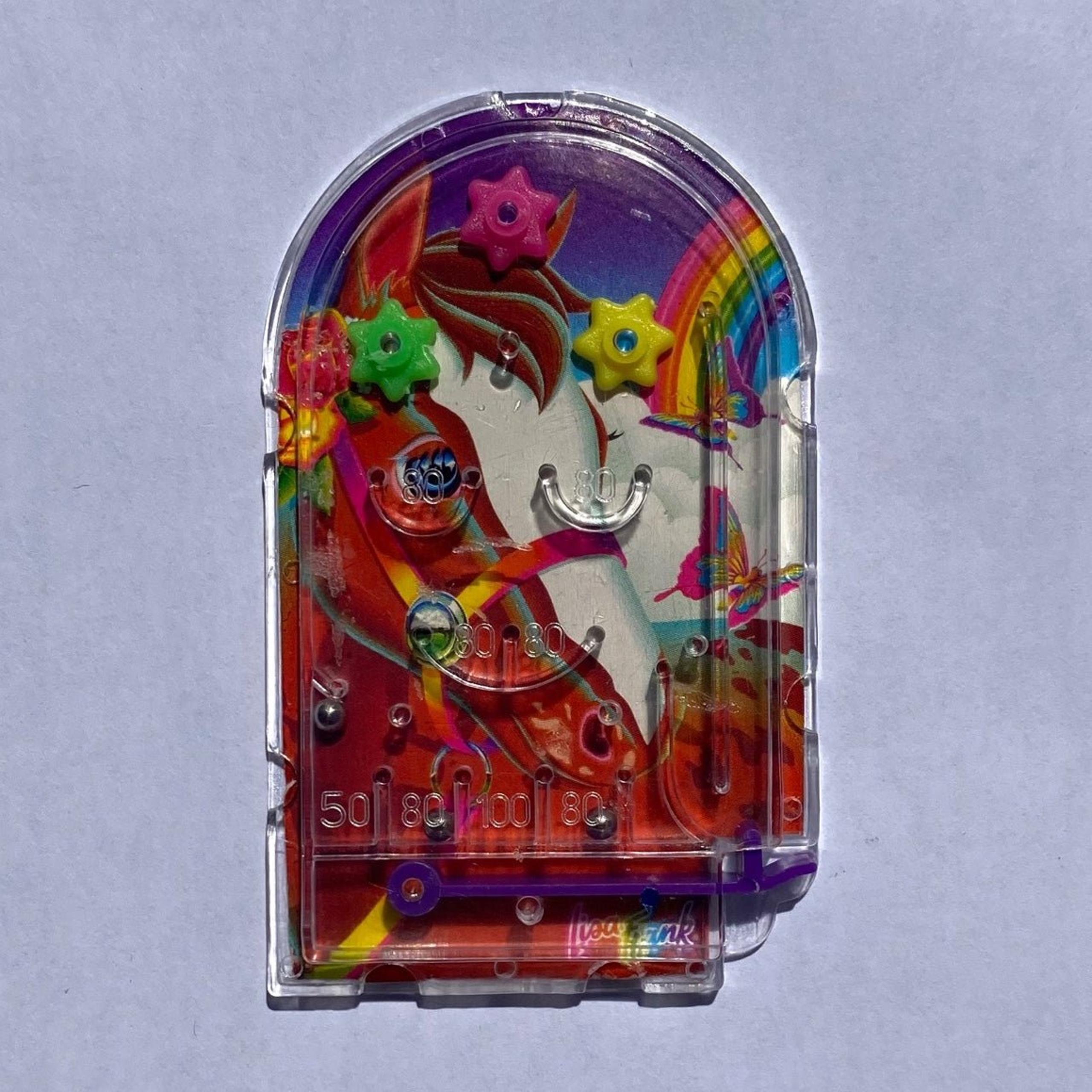 ✨VTG✨ Lisa Frank Rainbow Chaser mini pinball game