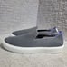 Rothy's The Sneaker Women's Size 6.5 US Steel Gray Textile Slip On Casual Shoes