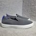 Rothy's The Sneaker Women's Size 6.5 US Steel Gray Textile Slip On Casual Shoes