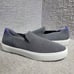 Rothy's The Sneaker Women's Size 6.5 US Steel Gray Textile Slip On Casual Shoes