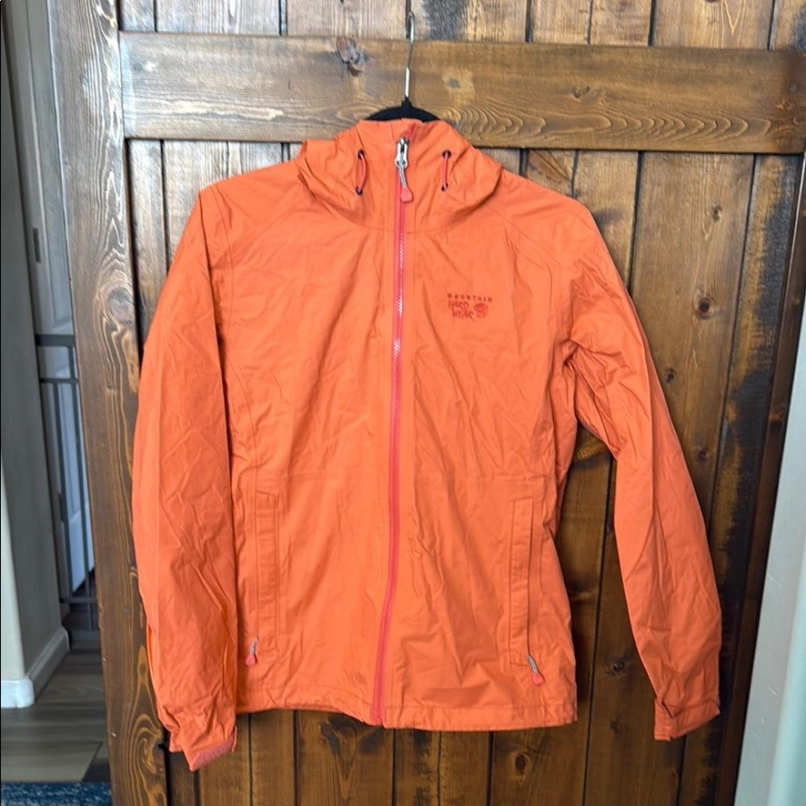 Mountain Hardwear Vibrant Hooded Rain Jacket, Size S