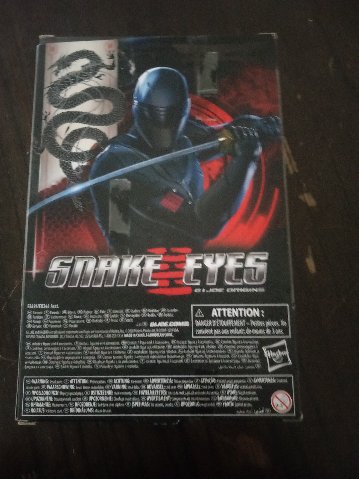 GI JOE: Storm Shadow Figure