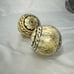 VTG/Antique Rare Camel bone mosaic spheres