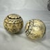 VTG/Antique Rare Camel bone mosaic spheres