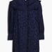 Retail 295 SANDRO Jacquard Shift Dress FR36 US4 UK8 S Floral & Polka Dot High N