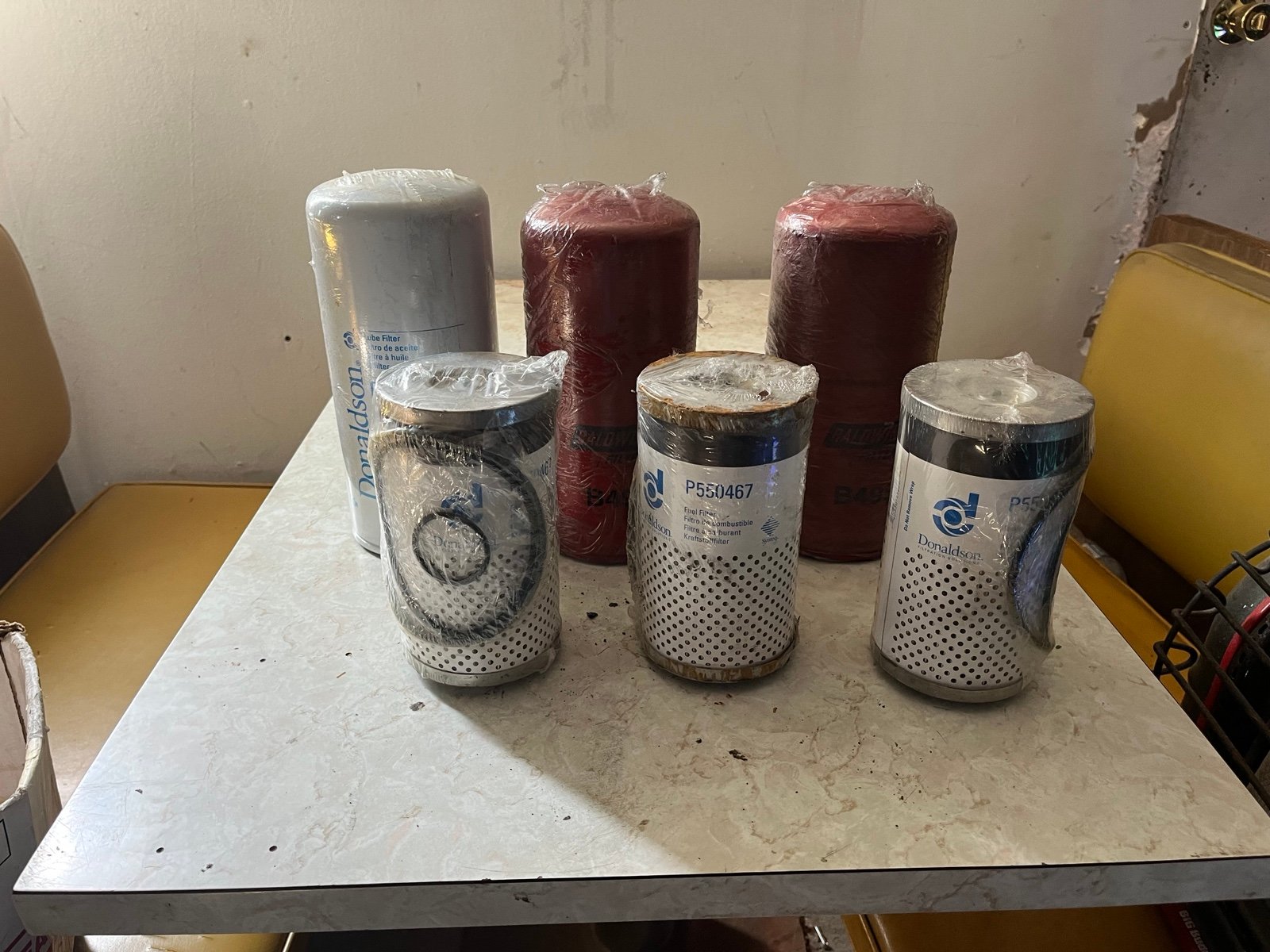 Fuel and oil filters