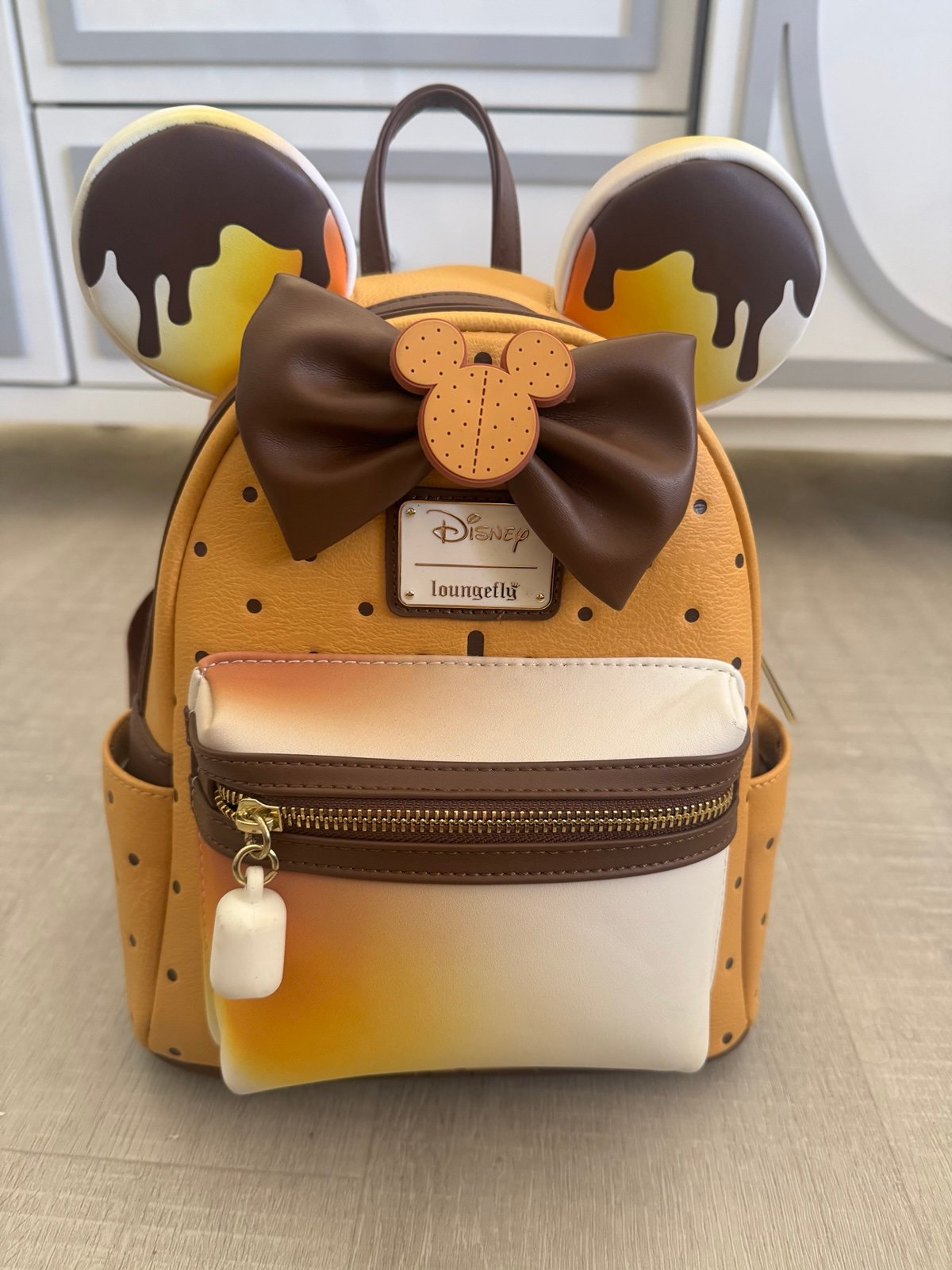 Loungefly Disney’s Mickey S’mores mini backpack